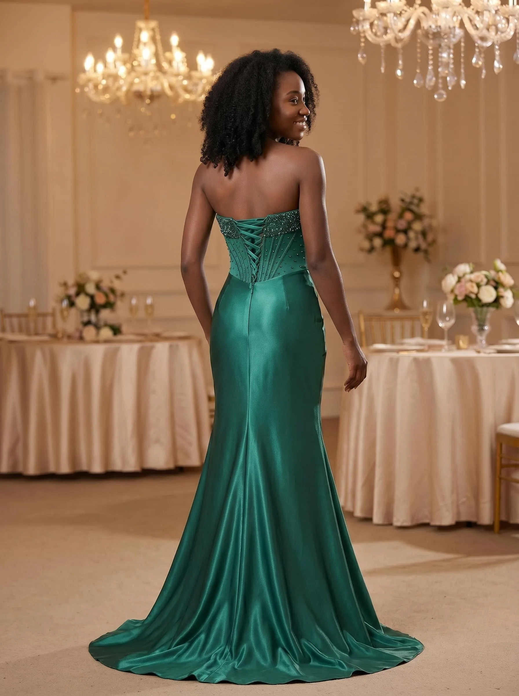 shoulder to floor measurement tall women formal gown length guide