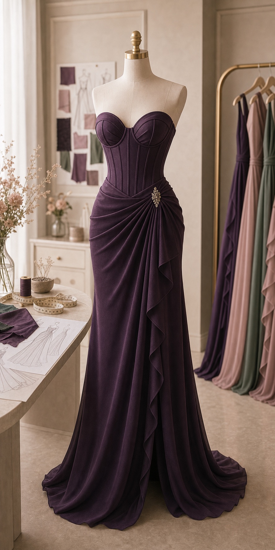 custom corset gown made to measure better fit no alterations