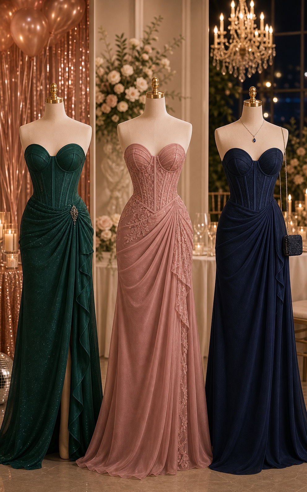 how does a corset gown fit bust waist measurement guide