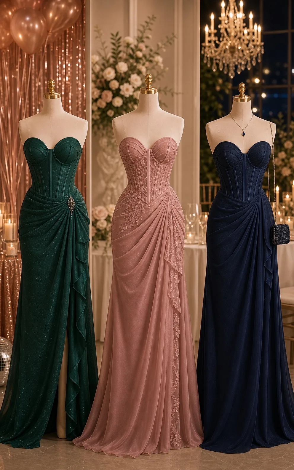 how does a corset gown fit bust waist measurement guide