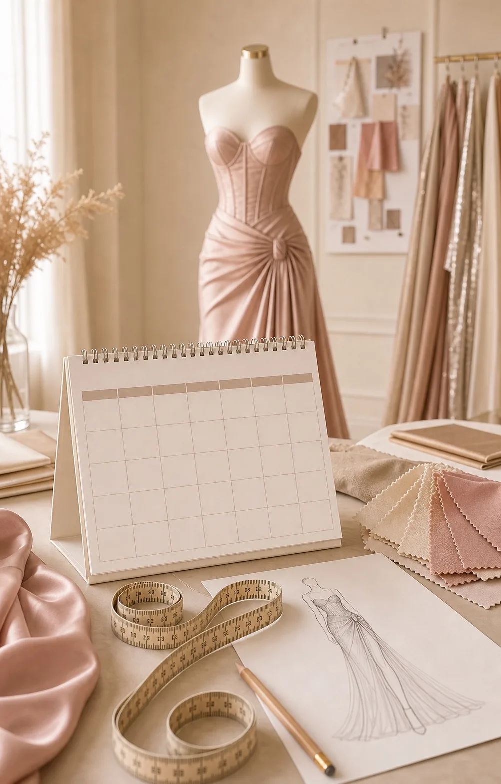 custom prom dress timeline planning 4 to 6 weeks ahead