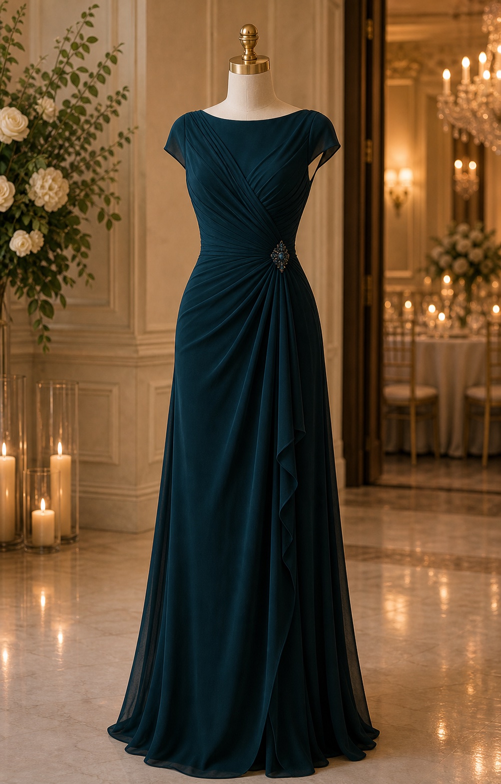 wedding guest gown floor length formal black tie dress guide
