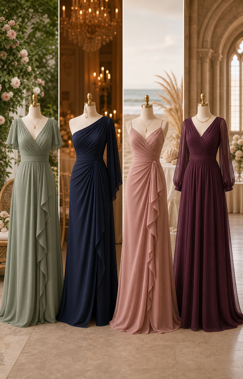 wedding guest dress ideas for garden ballroom beach church venues